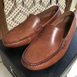 SOLD Brown Saks Fifth Ave Women’s Leather Loafers